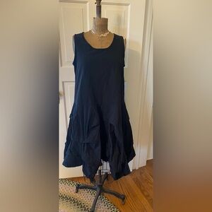 Avant Garde Sculptural Assymetrical Dress